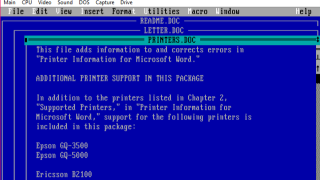 DOSBox-X MS-DOS Emulator Screenshot 1