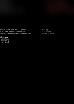 Escape from the ASCII Trolls