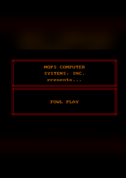 Fowl Play