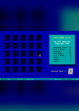 Grid Poker