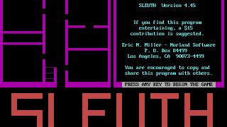 Sleuth Screenshot 01