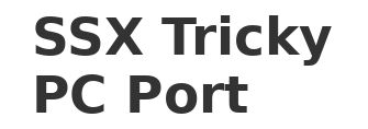 SSX Tricky: PC Port
