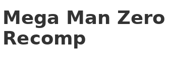 Mega Man Zero Recomp