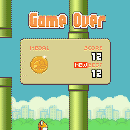 Flappy Bird GBA Screenshot 2