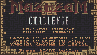 MazezaM Challenge GBA Screenshot 1