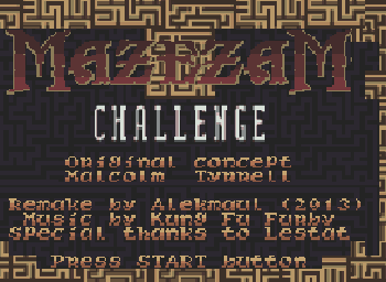 MazezaM Challenge GBA