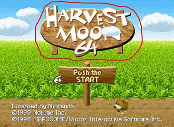 Coffeeandtv's Harvest Moon 64 Texture Pack