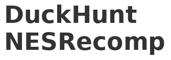 DuckHuntNESRecomp