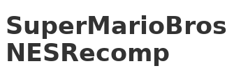 SuperMarioBrosNESRecomp