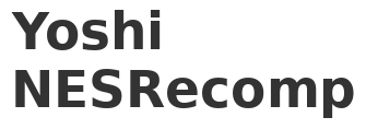 YoshiNESRecomp