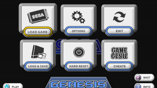 Genesis Plus GX SEGA Genesis Emulator Screenshot 1