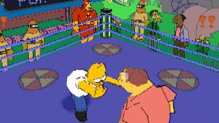 The Simpsons Wrestling Screenshot 01