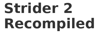 Strider 2 Recompiled