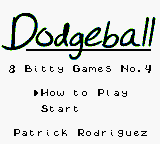 Dodgeball GBC